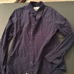 Good fellow blue dress shirt small